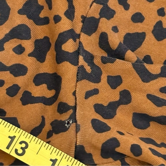 Diane Von Furstenberg Leopard Print Mini Dress - Brown and Black - Picture 6 of 7